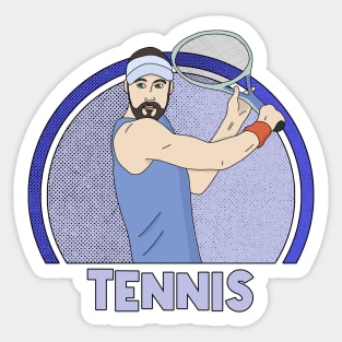 Tennis Sticker